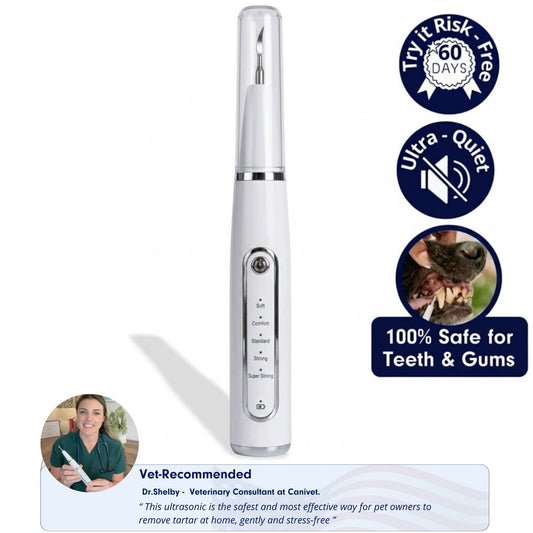 Canivet Kit - Silent Ultrasonic Plaque & Tartar Remover for dogs